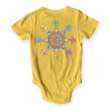 Rowdy Sprout Grateful Dead Bears s/s Onesie ~ Sunset