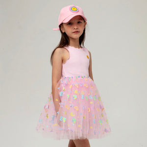 Petite Hailey Elsie Heart Tutu Dress ~ Pink