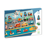 Djeco Puzzlo Vroom Wooden Puzzle