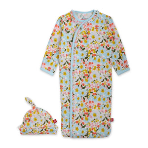 Magnetic Me Modal Ruffle Gown & Hat Set ~ Seraphina