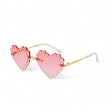 Tiny Treats & Zomi Gems Frameless Heart Sunglasses