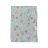 Loulou Lollipop Muslin Swaddle ~ Peaches