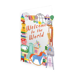 Roger La Borde Baby Toys Lasercut Baby Card