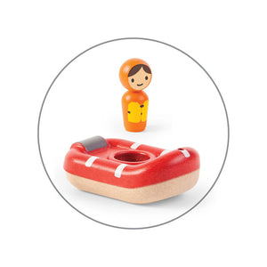 PlanToys Coastguard Boat