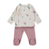 Babyclic Printed Kimono Top, Pants & Hat Set ~ Cooked With Love