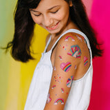Tattly Rainbow Unicorns Tattoo Sheets