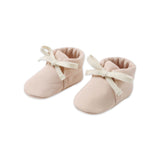 Quincy Mae Baby Booties ~ Dusty Rose