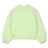 Billieblush Love Knit Sweater ~ Green Lemon
