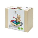 PlanToys Pull Along Musical Bear