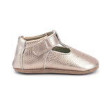 Zutano Leather Mary Jane Shoe ~ Rose Gold
