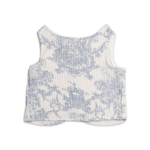 Petite Hailey Baby Benjamin Coco Tank & Bloomer Set ~ Blue Toile