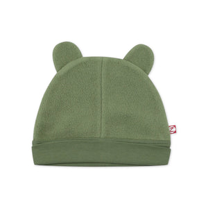 Zutano Cozie Fleece Hat ~ Olive