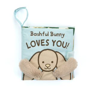 Jellycat Bashful Bunny Loves You Cloth Book