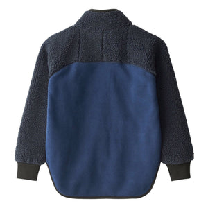 Molo Ulani Combi Fleece Jacket ~ Navy Sky