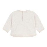 Petit Bateau Baby Boat Logo Sweatshirt ~ Oatmeal