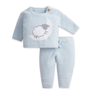Magnetic Me Chenille Sheep 2pc Set ~ Blue