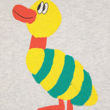 Bobo Choses Baby Tic Tac Toe Color Block Zip Sweatshirt, Duck l/s Tee & Joggers Set ~ Navy/Green Multi