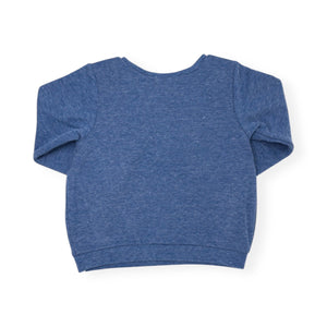Oh Baby! Dude Brooklyn Boxy Sweatshirt ~ Denim