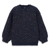 Mayoral Boys Tweed Knit Sweater ~ Ink