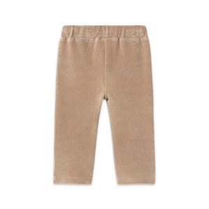 Mayoral Baby Boy Ribbed Velour Pants ~ Hazelnut