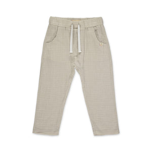 Me & Henry Baby Bosun Gauze Pants ~ Beige