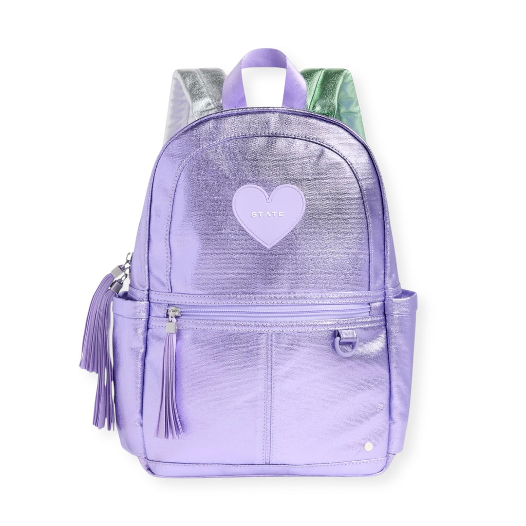 kem mini backpack State Bags Mini Kane Backpack ~ Lilac Heart – Born Yesterday