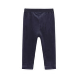 Mayoral Baby Girl Basic Velvet Leggings ~ Navy