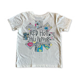 Rowdy Sprout Baby Red Hot Chili Peppers s/s Tee ~ Vintage White