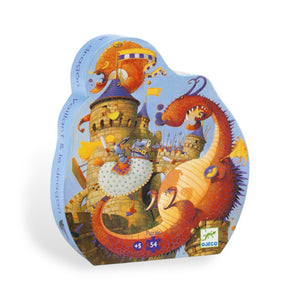 Djeco Vaillant & The Dragon Silhouette Puzzle