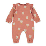 Babyclic Tulip Romper ~ Blush