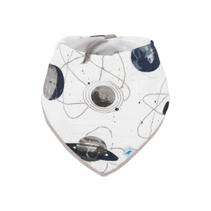 Little Unicorn Cotton & Muslin Bandana Bib 4 Pack ~ Planetary