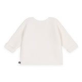 Petit Bateau Knit Cardigan ~ White