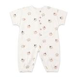 Rylee + Cru Hayes s/s Romper ~ Winter Bears/Natural