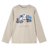 Mayoral Boys l/s Truck T-Shirt ~ Bark