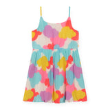 Billieblush Spaghetti Strap Dress ~ Multicolor Clouds