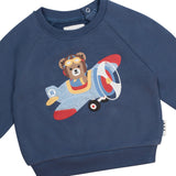 Huxbaby Aviator Huxbear Sweatshirt & Sweatpants Set ~ French Navy