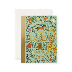 Rifle Paper Co. Storybook Baby Card