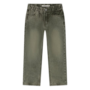 Babyface Boys Relaxed Fit Elastic Waist Pants ~ Army