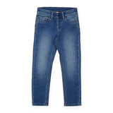 Mayoral Boys Straight Leg Soft Jeans ~ Medium Wash