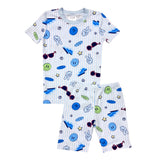 Esme s/s Top & Shorts Pj Set ~ Tommy