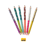 eeBoo Sweet Celebration Jumbo Double-Sided Colored Pencils