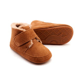 Old Soles Shloofy Fur Lined Boot ~ Tan Suede