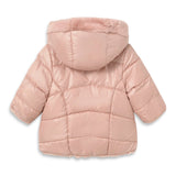 Mayoral Baby Girl Reversible Faux Fur Puffer Coat ~ Petisui