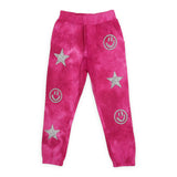 MIA New York Happy Sweatshirt & Sweatpants Set ~ Pink