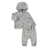 Paige Lauren Eco-Fleece Hoodie & Sweatpant Sets ~ Gray Star