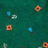 Bobo Choses Baby Blossom Print Woven Blouse & Corduroy Pants Set ~ Off-White/Dark Green