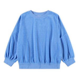 Molo Marika Sweatshirt & Adoria Sweatpants Set ~ Blue Sky Stones