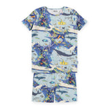 Molo Lou s/s Pajama Set ~ Pixel Sea