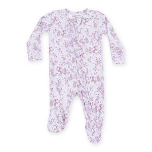Angel Dear 2 Way Zipper Ruffle Footie ~ Sweet Dream Florals