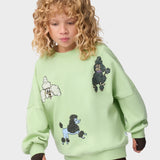 Molo Marika Sweatshirt ~ Nile Green